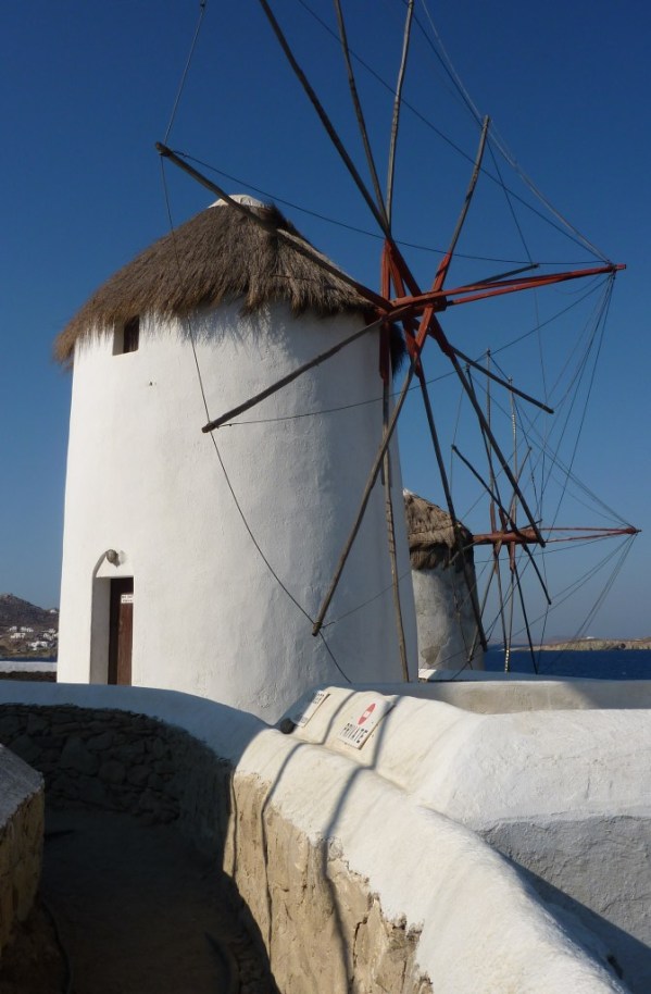 Mykonos windmills