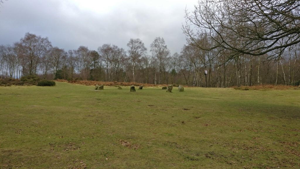 Nine ladies stone circle