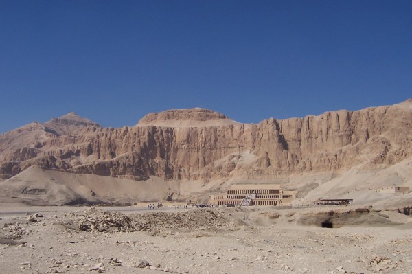 Hatshepsut and the Pyramid Rock