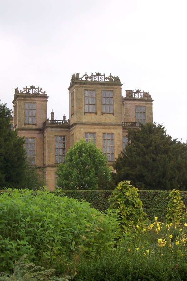 Hardwick Hall from Herb Garden