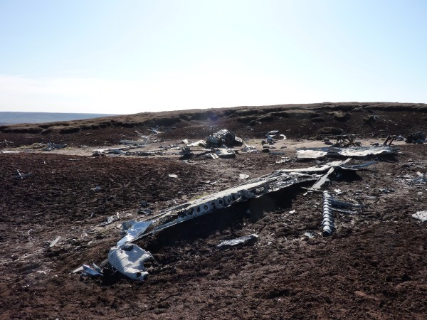 B29 superfortress crash site