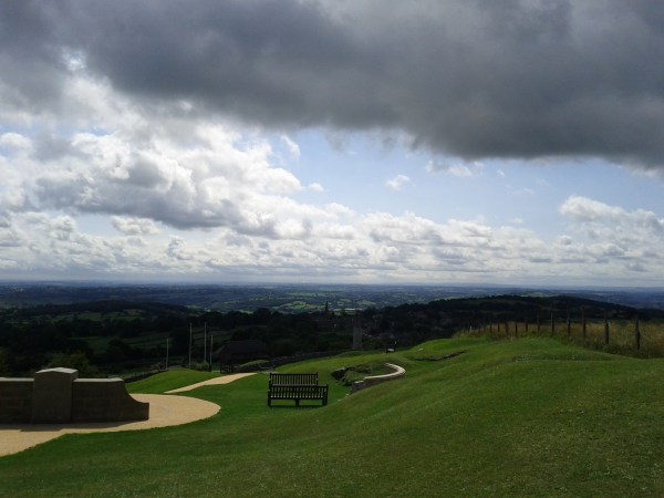 The view from Crich Stand