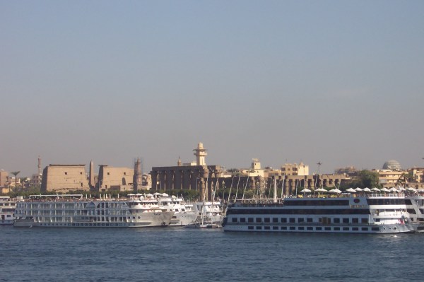 Luxor Temple from The Nile