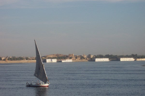 Fellucca by Kom Ombo