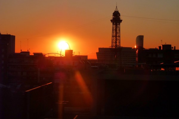 Barcelona sunrise