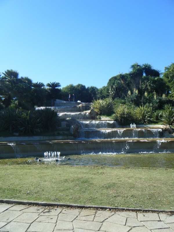Fountains on mont juic